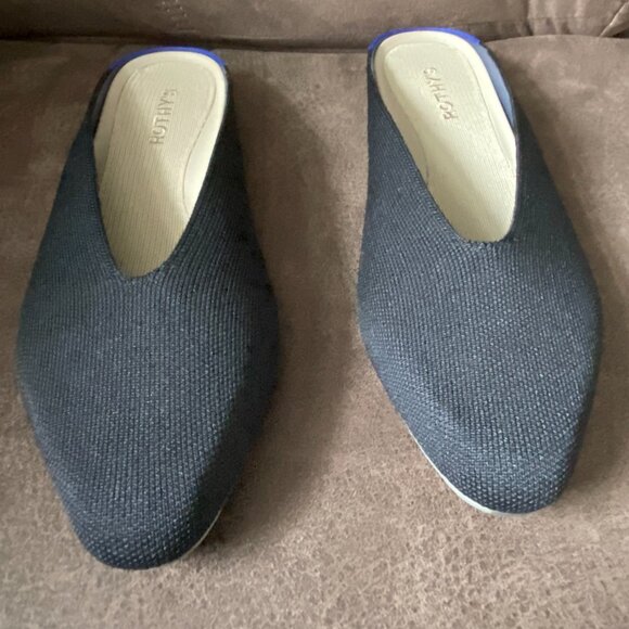 New Rothy's The Almond Demi Mules Pointed Toe Slip On Comfort Slides Shoes 11 - Picture 2 of 8